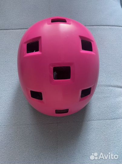 Шлем новый Oxelo b100 розовый, 47-52 см