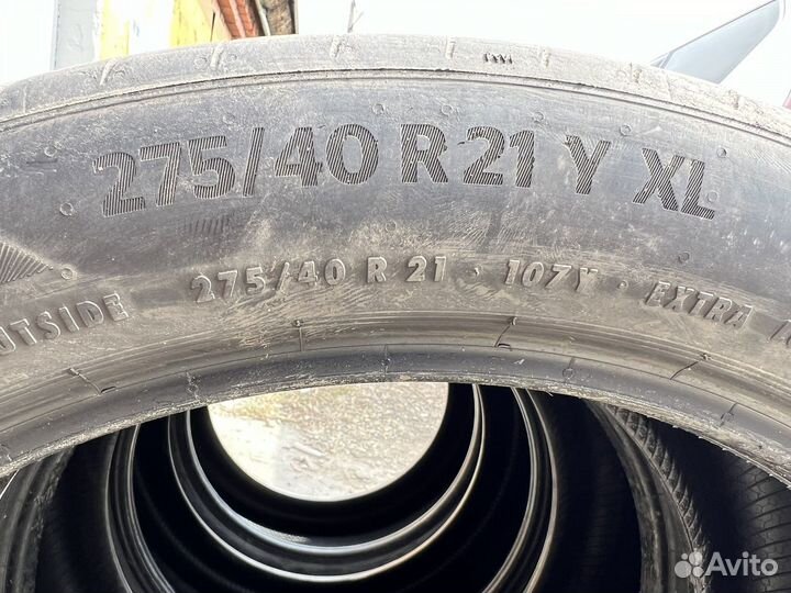 Continental PremiumContact 6 SSR 275/40 R21 и 315/35 R21