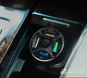 Автомобильное зу Borofone BZ-04 30W