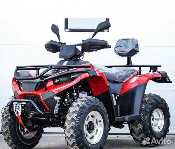 Квадроцикл linhai-yamaha D300 красный