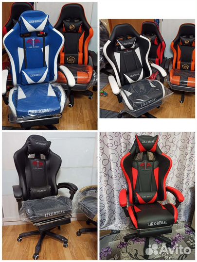 Компьютерные кресла геймерские с бесплатной достав