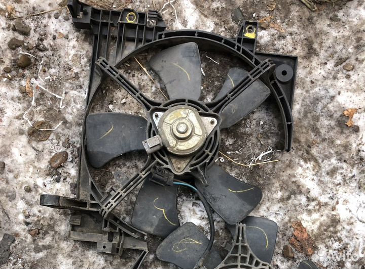 Вентилятор охлаждения субару импреза