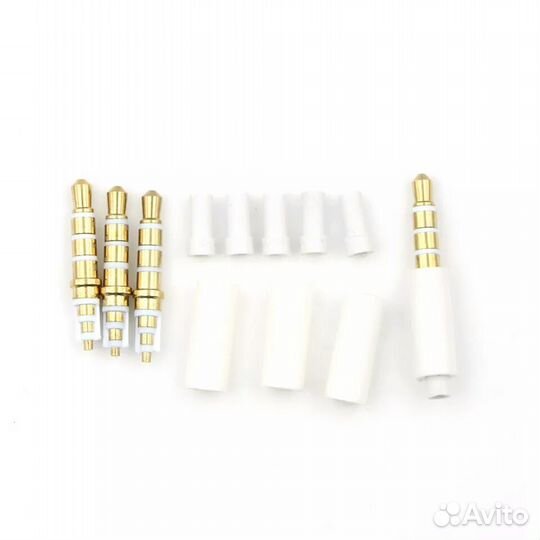 Штекеры 3.5 mm Jack для ремонта наушников 3/4 пин