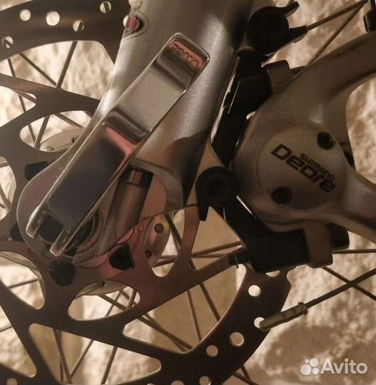 Дорожный велосипед Mercedes-Benz, двухподвесный