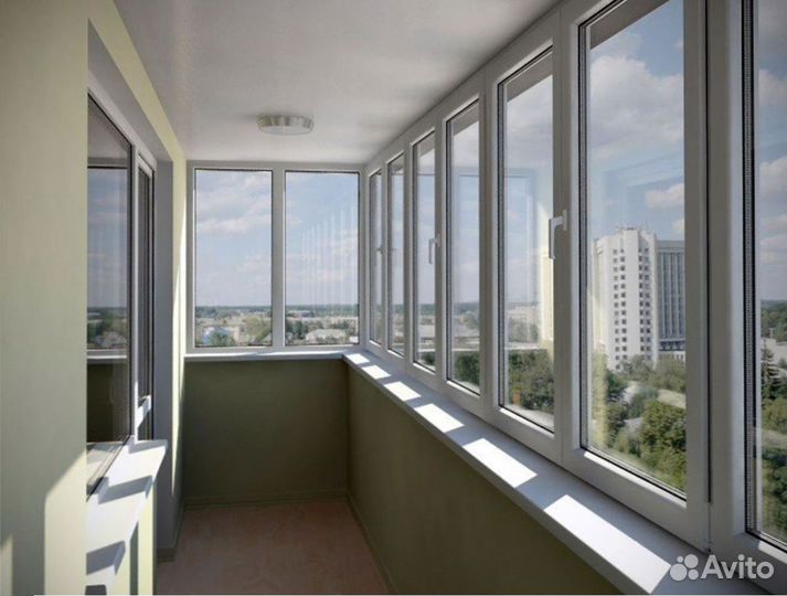 Остекление и отделка балконов