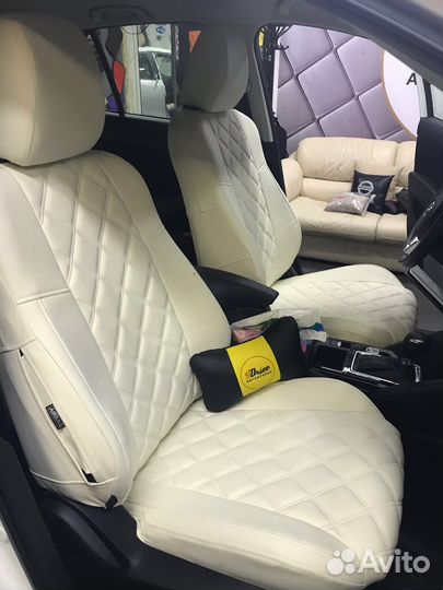 Авточехлы из экакожи для мазды сх -5 +Установка