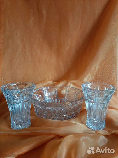 Ваза хрустальная СССР