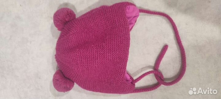 Зимний комбинезон для девочки 68