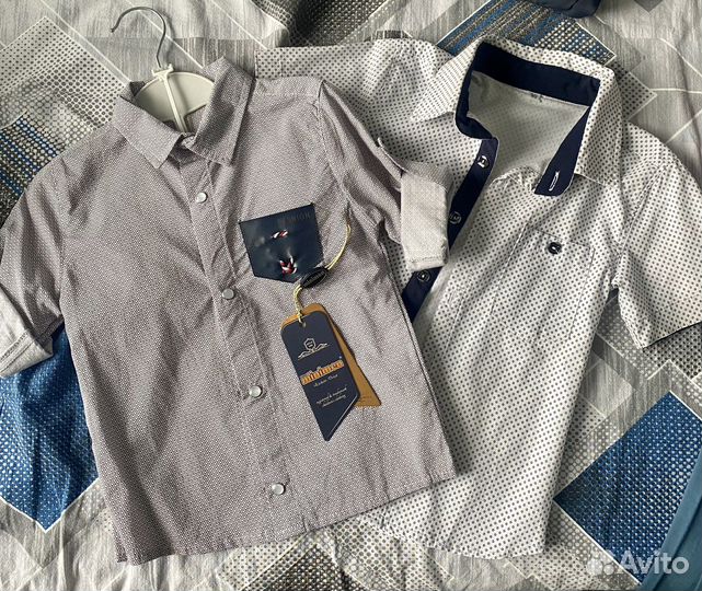 Рубашки на мальчика 98-104