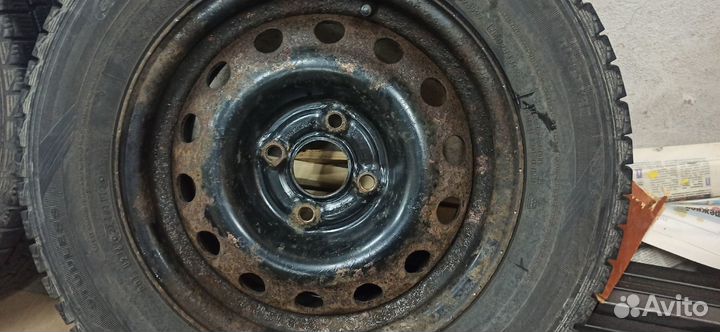 Диски r14 4х100 кркз штамп