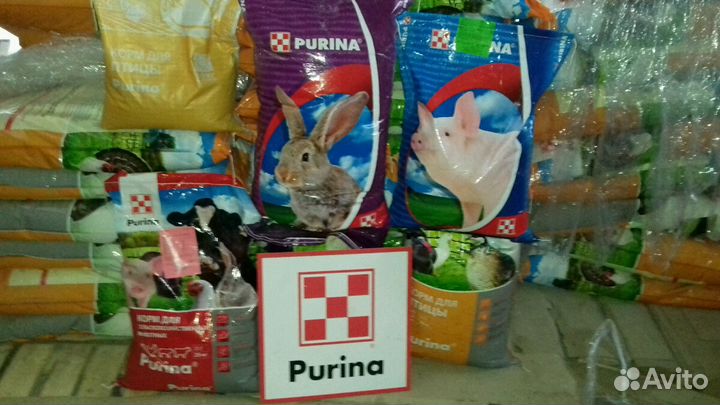 Комбикорма Purina Пурина комбикорм для птиц и с/х