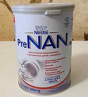 Детская смесь Nestle preNAN для недоношенных,400 г