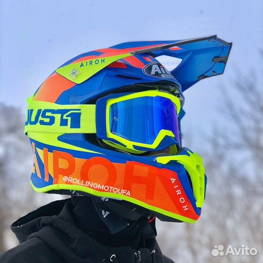 Шлем кроссовый Airoh Twist 2.0 - варианты внутри