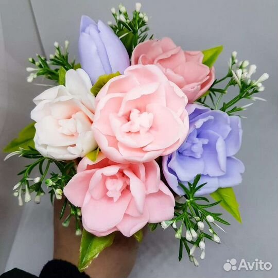 Мыльные букеты