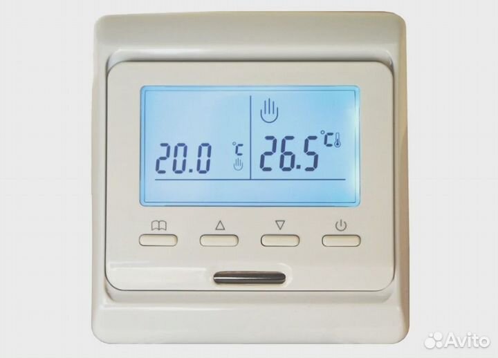 Программируемый регулятор E51. Белый/бежевый