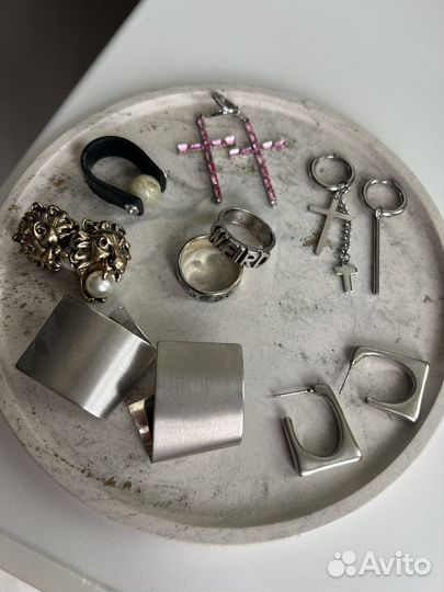 Серьги и кольца