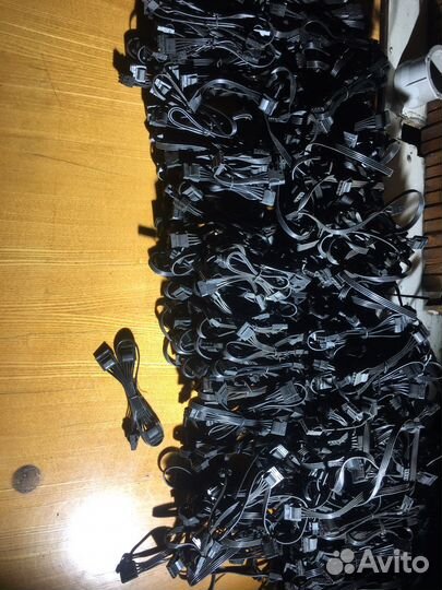 Кабель питания 6pin-4 molex для модульного блока