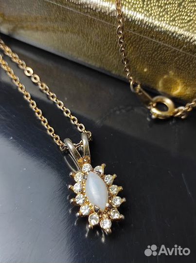 Подвеска с цепочкой американский винтаж