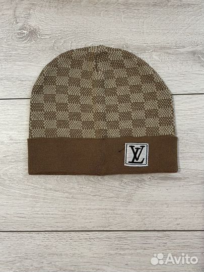 Шапка с шарфом