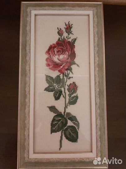 Картина вышитая крестом