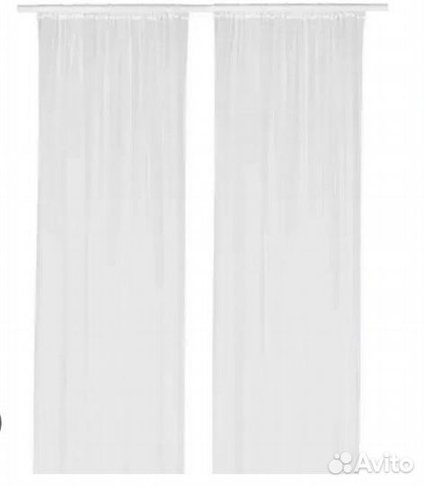 Тюль Икеа Лилль