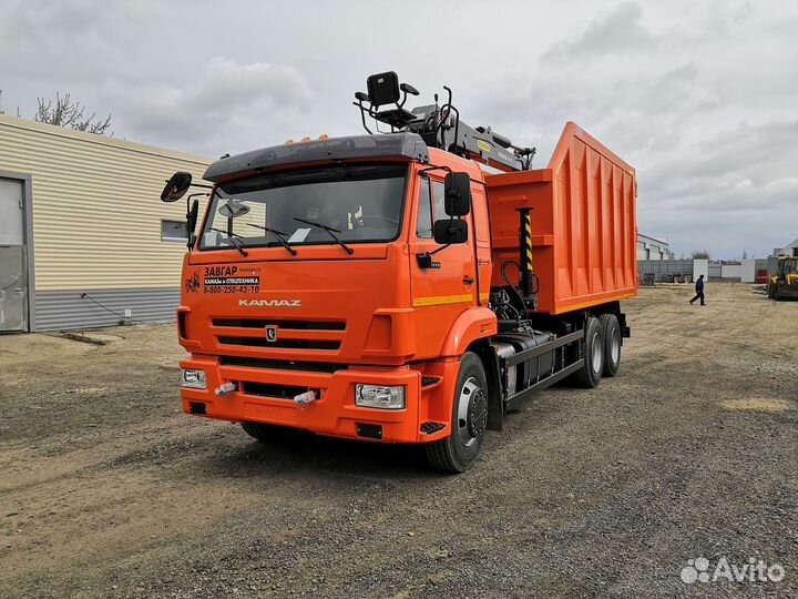 КамАЗ 65115 с КМУ, 2023