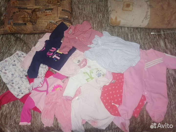 Пакет вещей на девочку