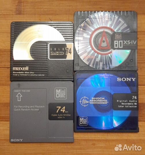 Минидиски из Японии