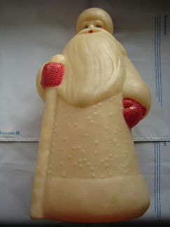 Дед мороз большой СССР 43 см под елку игрушечный