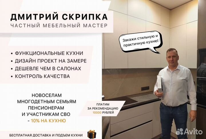 Кухни по индивидуальным размерам