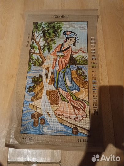 Канва с нанесенным рисунком