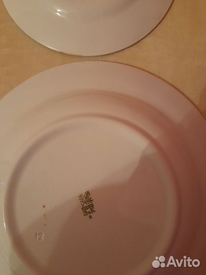 Набор тарелок СССР зик