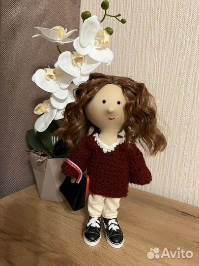 Интерьерная и портретная кукла ручной работы