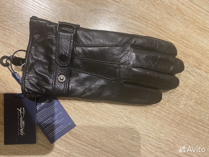 Перчатки зимние мужские натуральная кожа