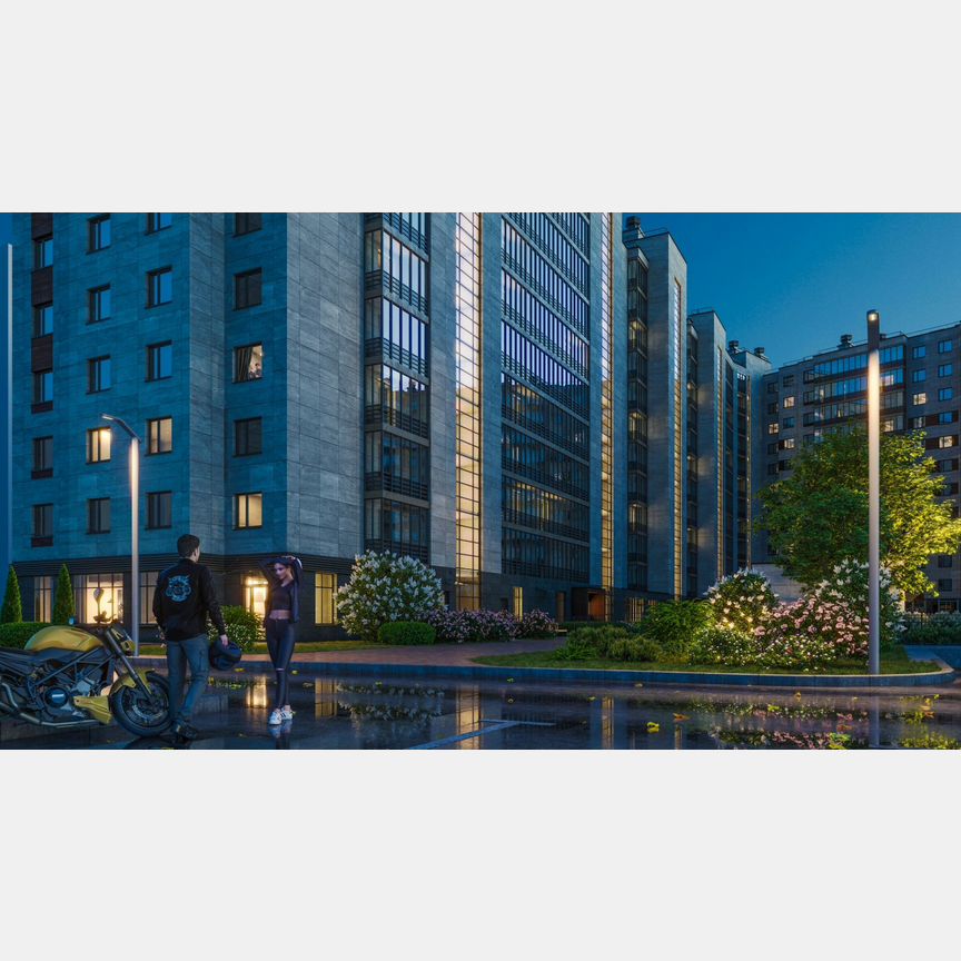 Квартира-студия, 25,5 м², 12/12 эт.