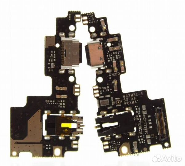 Шлейф Xiaomi Mi A1/Mi 5X (плата) + разъем зарядки