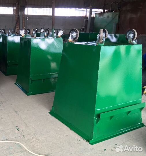 Контейнер тбо 0,75 и 1,1 м3 для мусора и отходов