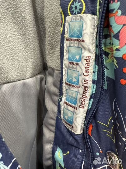 Зимний комбинезон для девочки 86