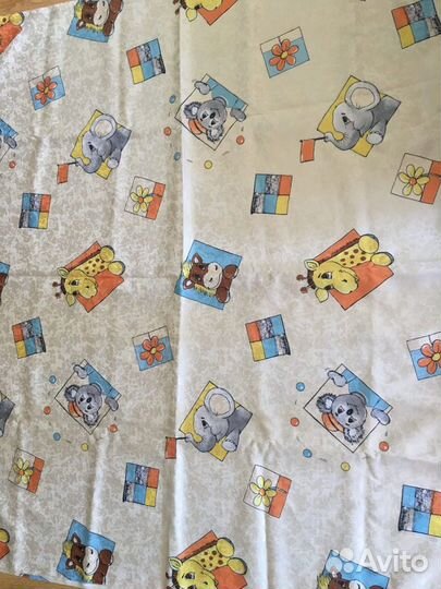 Комплект в детскую (шторы, тюль, покрывало)