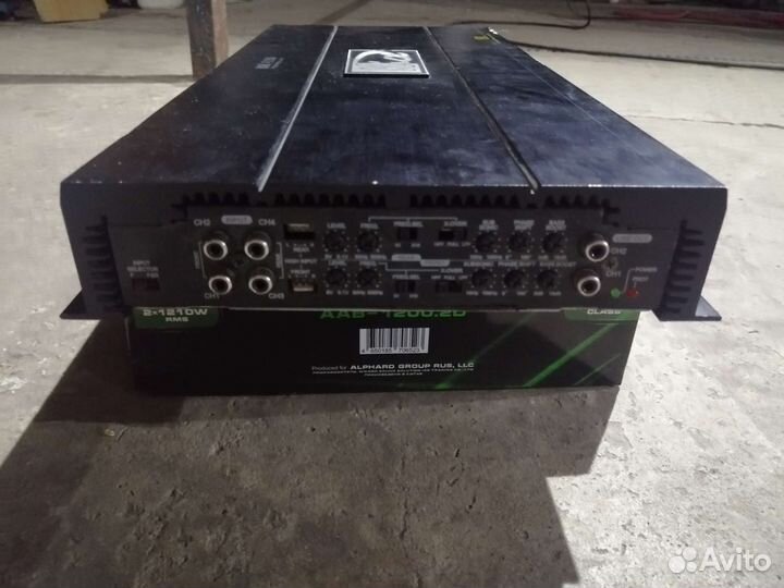 Усилитель 4х канальный