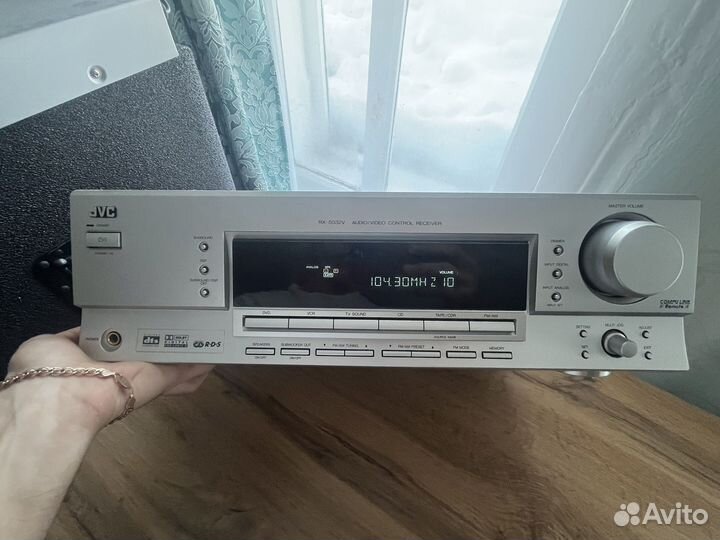 Ресивер 5.1 JVC RX-5032V, мощность 100Вт/канал