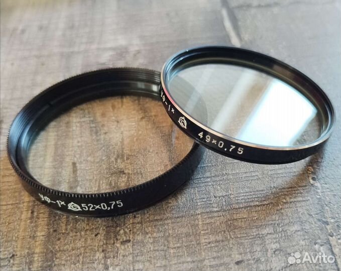 Фильтры уф для объектива 49, 52