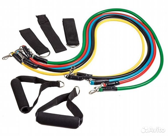 Эспандер трубчатый универсальный, 5 в 1