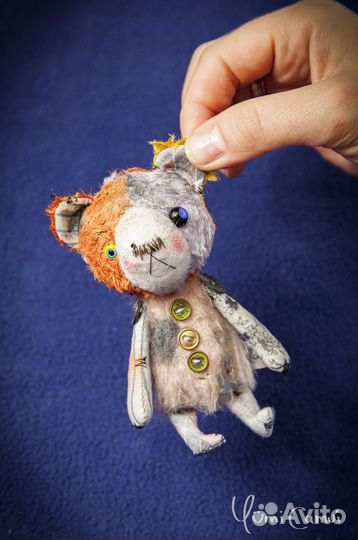 Авторский странный тедди мишка
