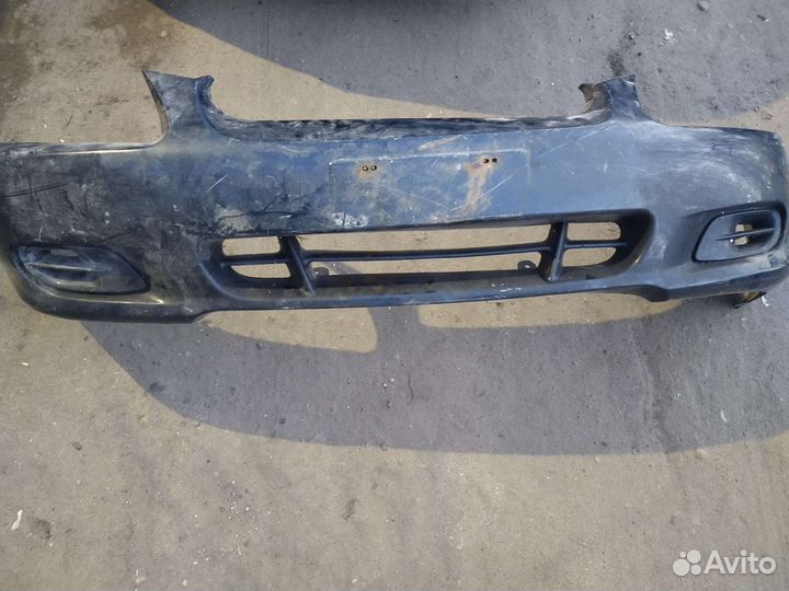Бампер на hyundai accent