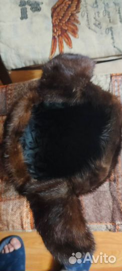 Шапка норковая женская