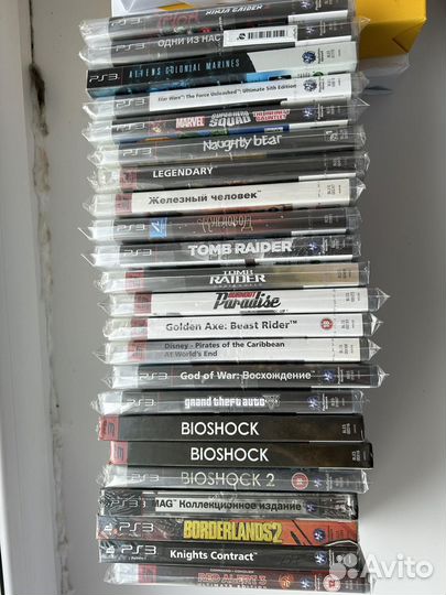 Новые, запечатанные диски ps3 (часть 1)