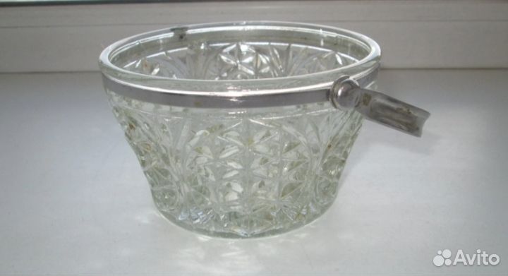 Вазочка.конфетница с ручкой. сахарница.и др, СССР