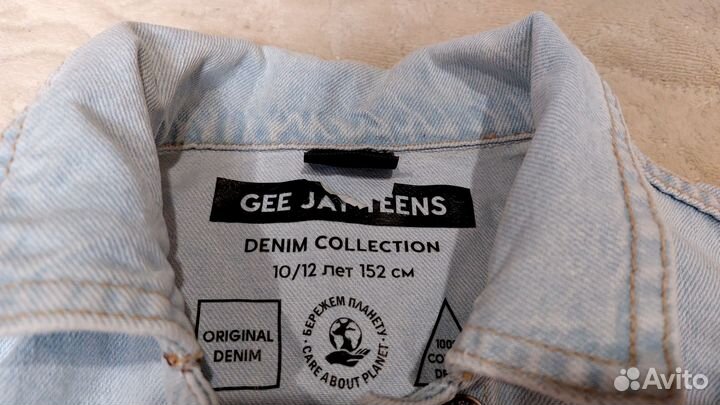 Джинсовка для девочки 152
