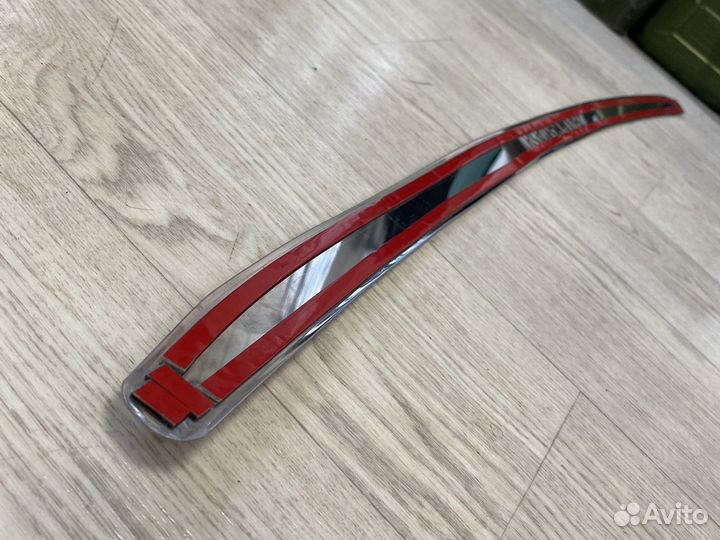 Накладка на задний бампер renault captur каптюр